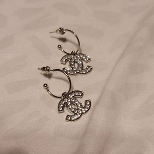 Silver earrings